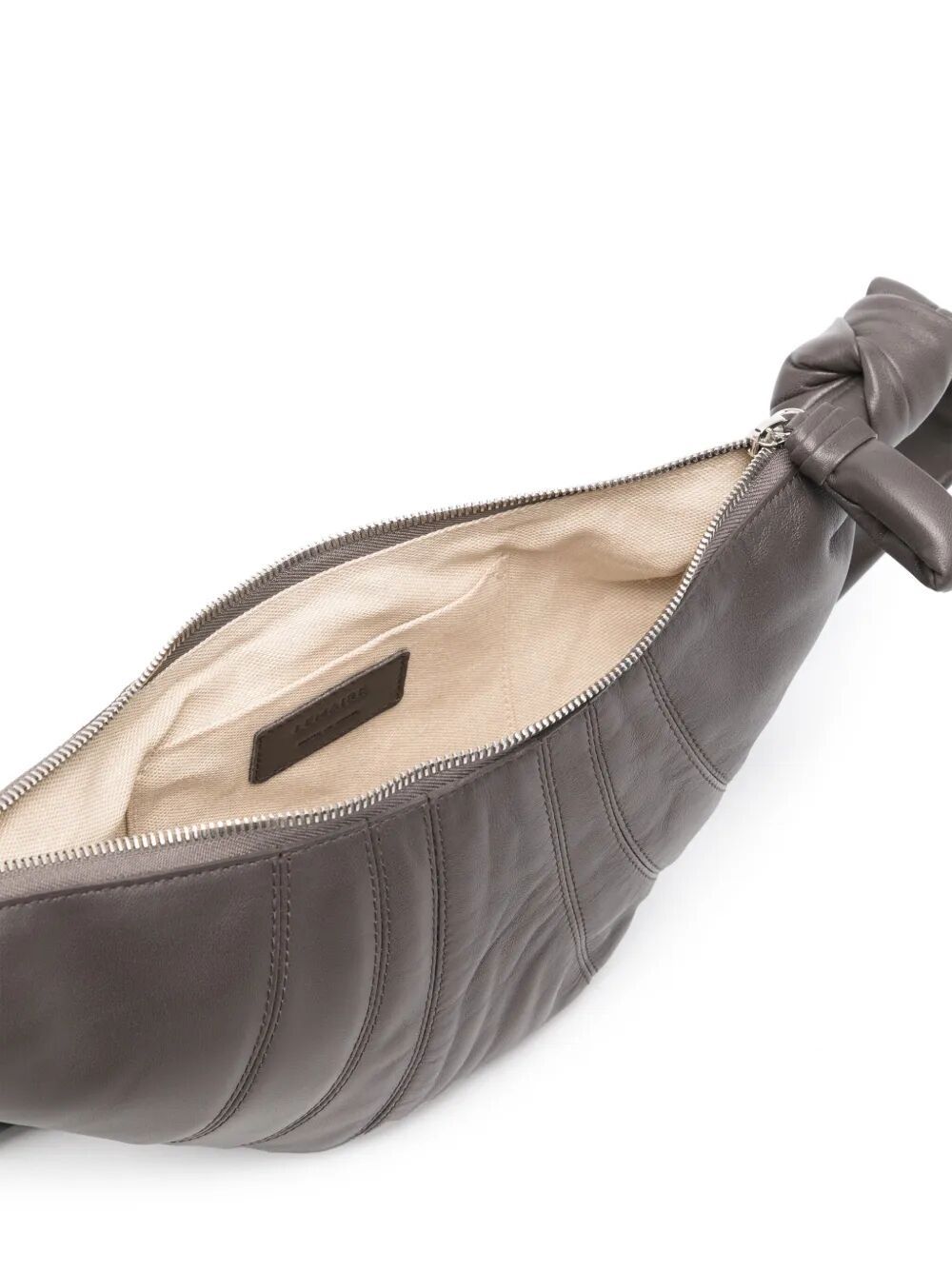 Lemaire Small Horn Shoulder Bag In Black