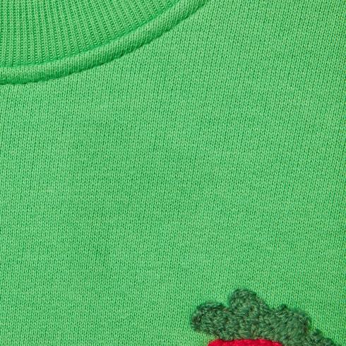 Gucci Printed Cotton Sweatshirt In Green
