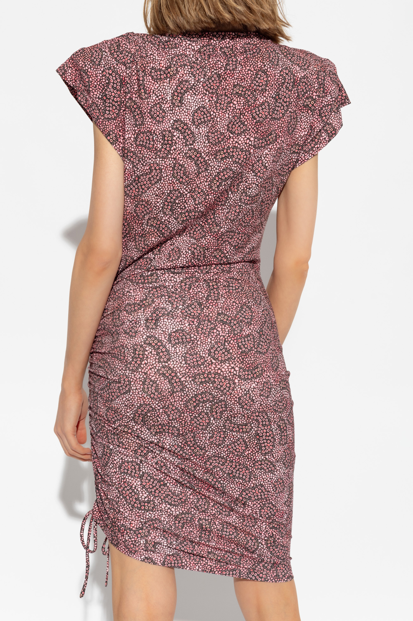 Isabel Marant Étoile Jovania Mini Dress In Brown