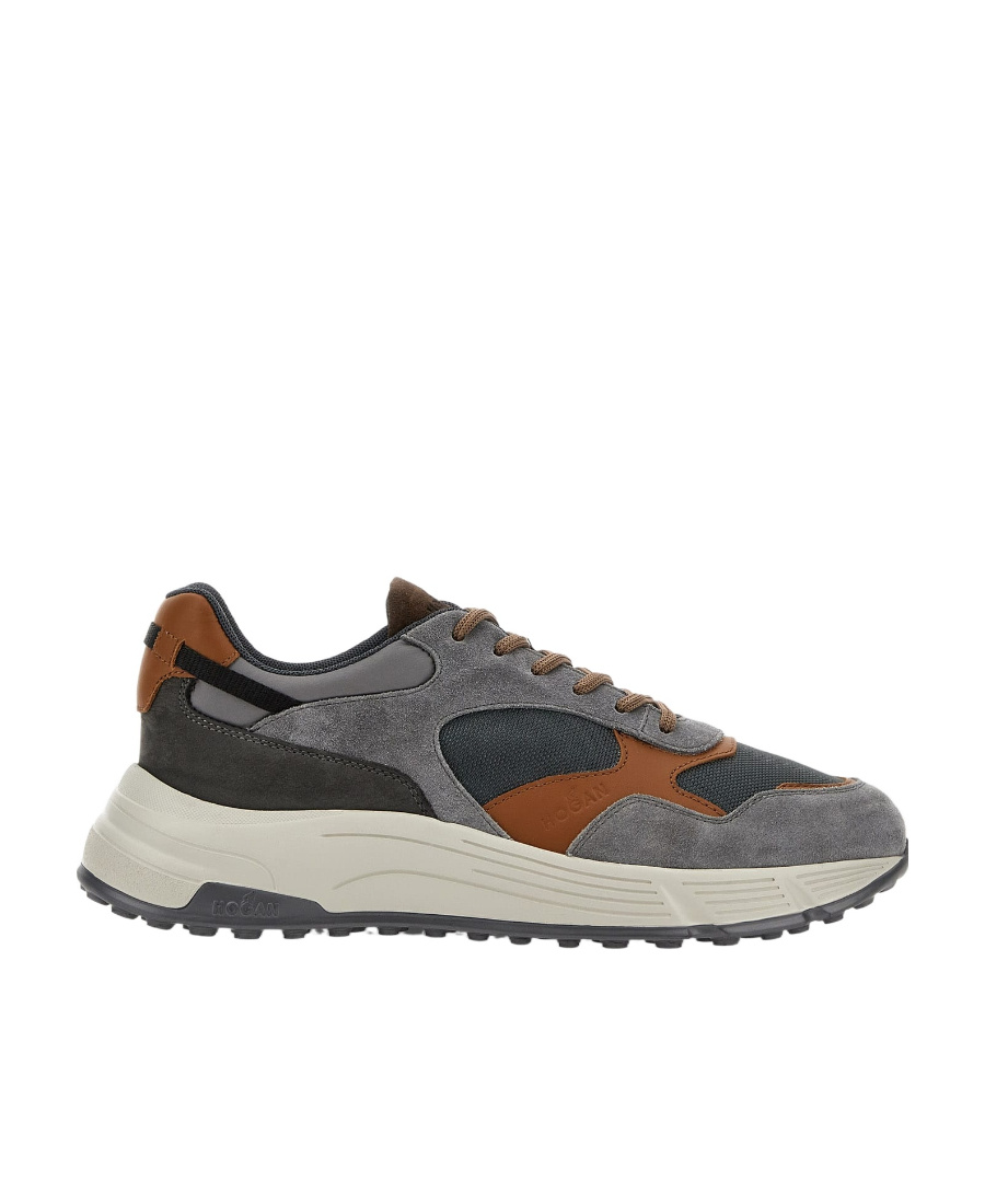 Hogan Hyperlight Low-top Sneakers In Black