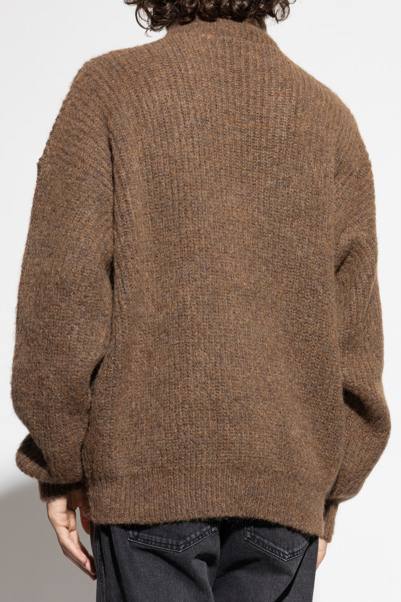 Isabel Marant Long Sleeve Sweater In Brown