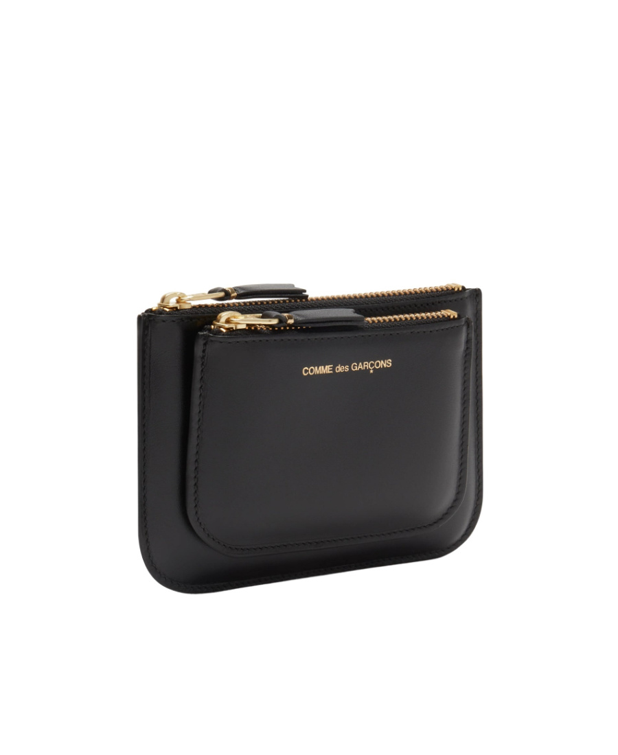 Comme Des Garçons Comme Des Garcons Wallet Glossy Patent Leather In Black