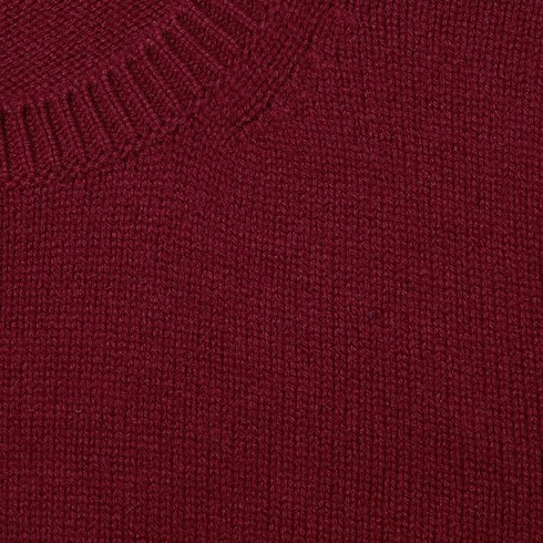 Gucci Oversize Wool And Cashmere Sweater In Red