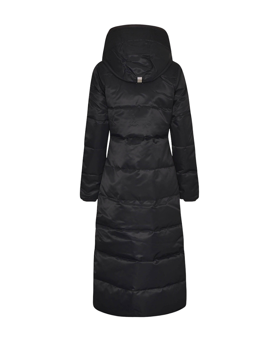Canada Goose Mystique Padded Parka Coat In Black