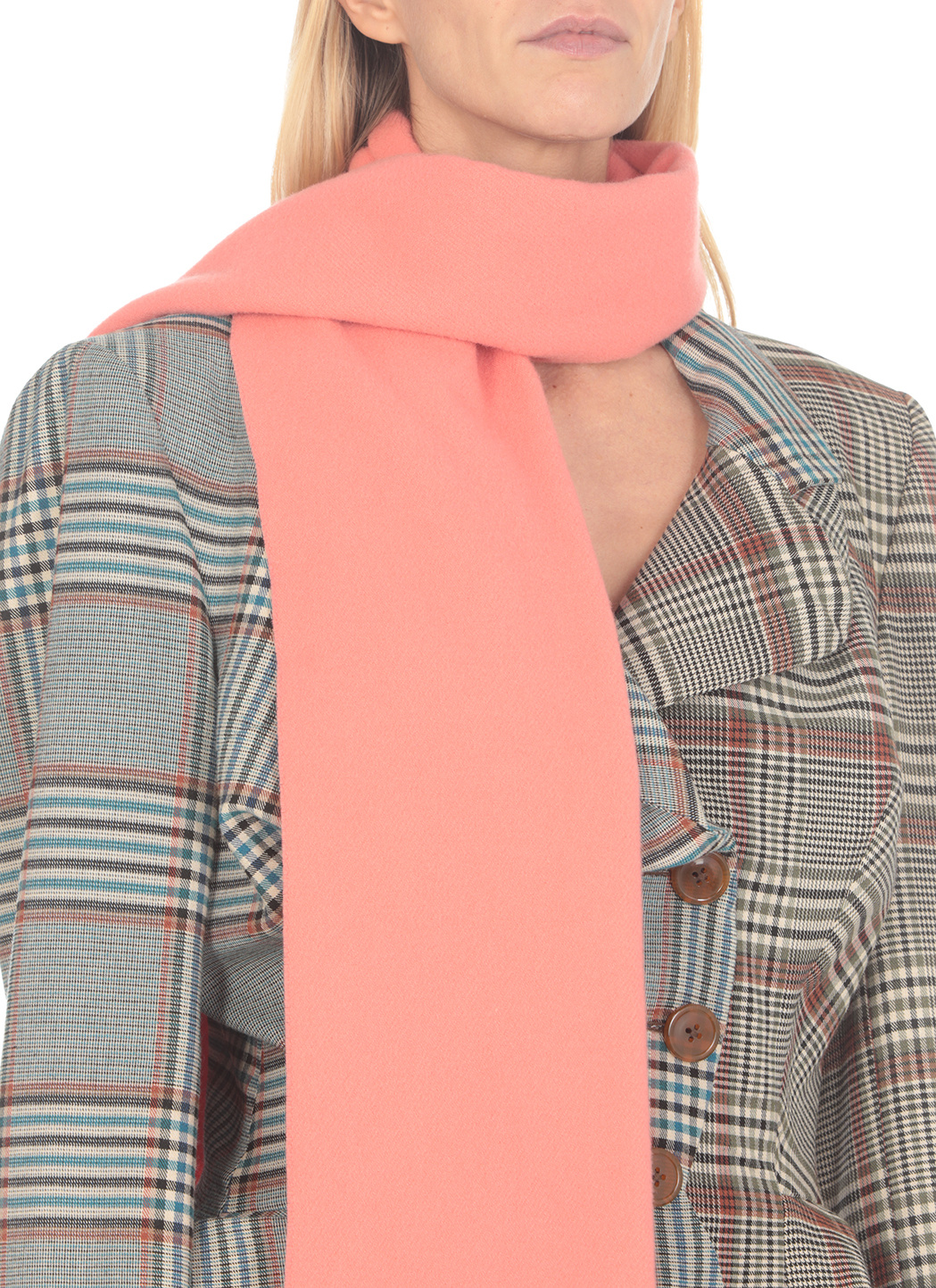 Vivienne Westwood Fringed Scarf In Red