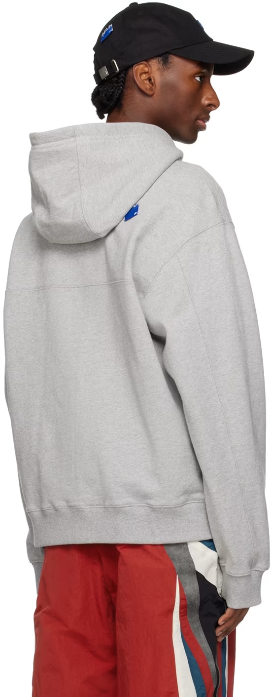 Ader Error Hooded Zipper Casual Jacket In White