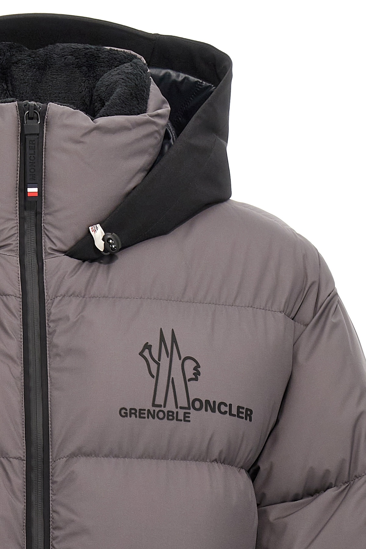 Moncler Marcassin Padded Jacket In Black