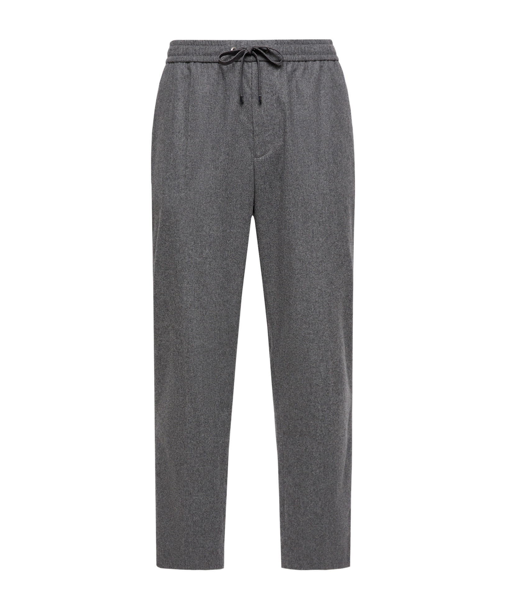 Moncler Cashmere Blend Jogging Trousers In Gray