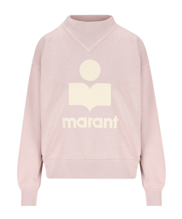 Isabel Marant Étoile Isabel Marant Long-sleeved Logo Printed Sweatshirt