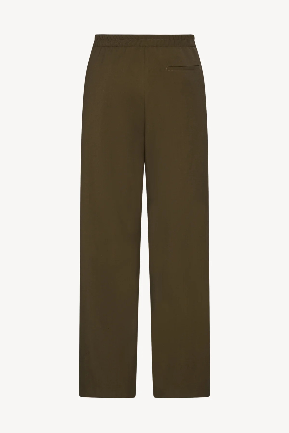 The Row Ari Pant In Wool In Brown