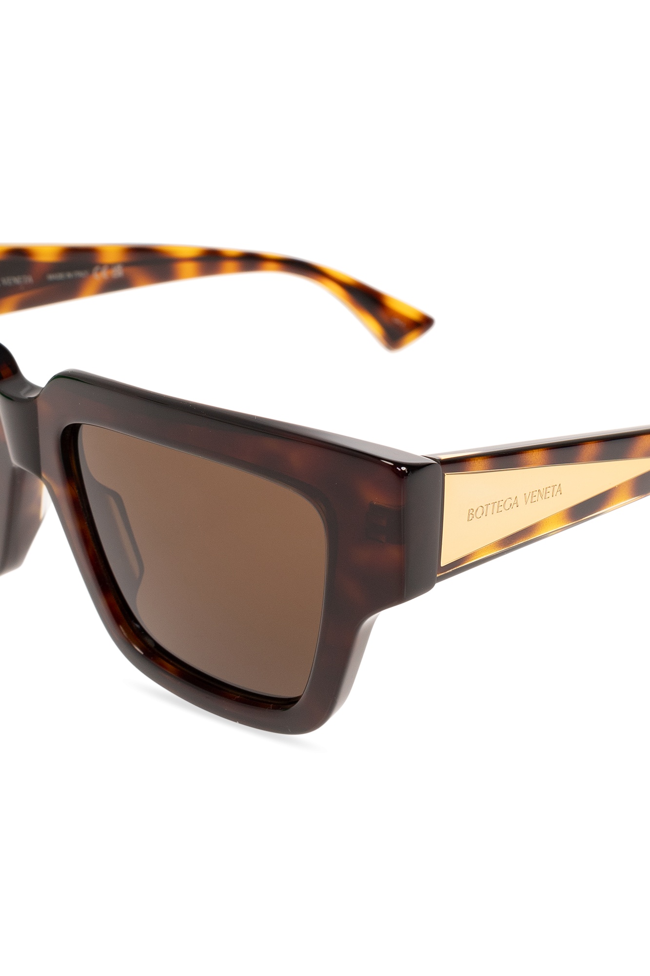 Bottega Veneta Acetate 06j000394 Sunglasses In Brown