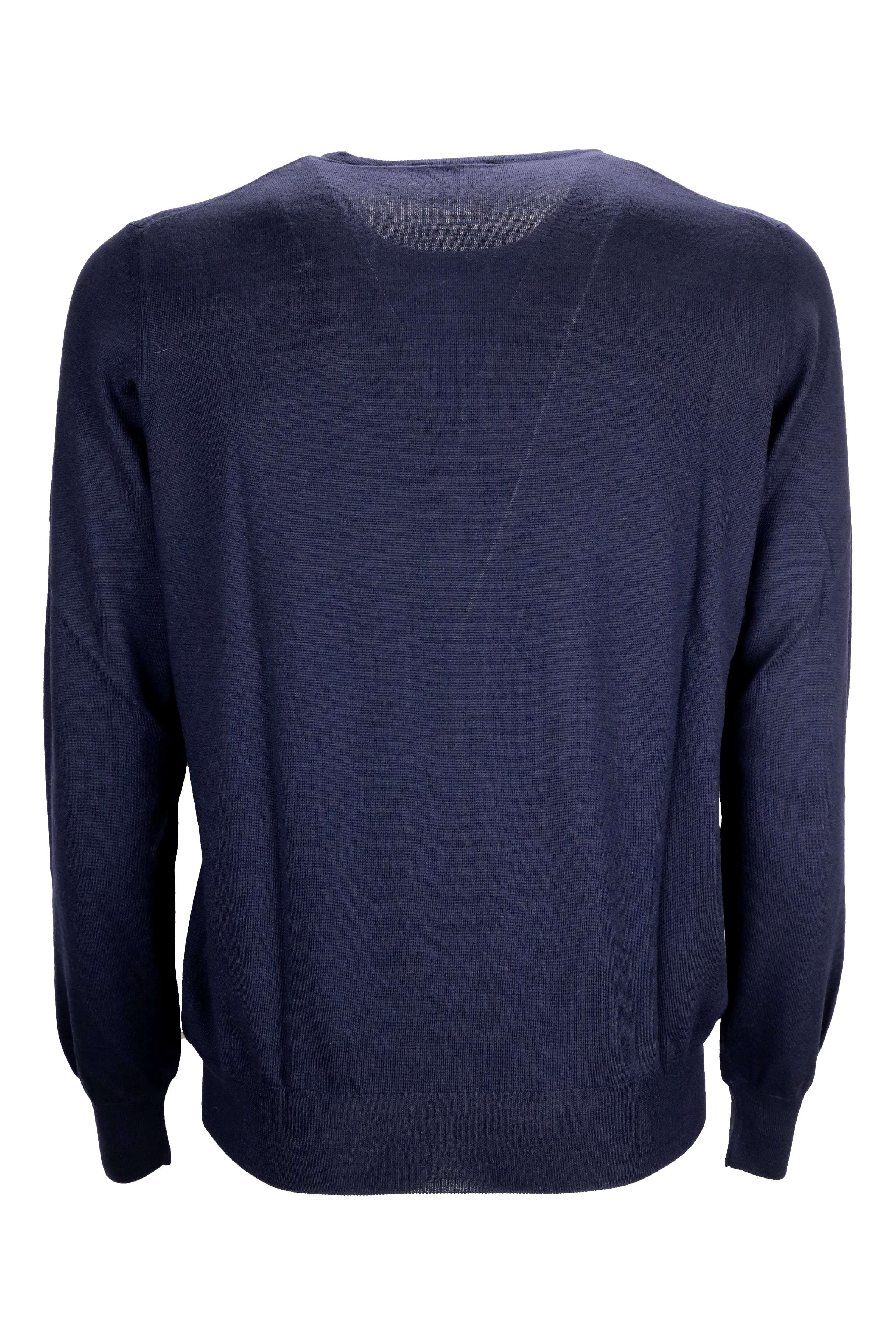 GRAN SASSO LIGHT ROUND NECK WOOLEN PULLOVER