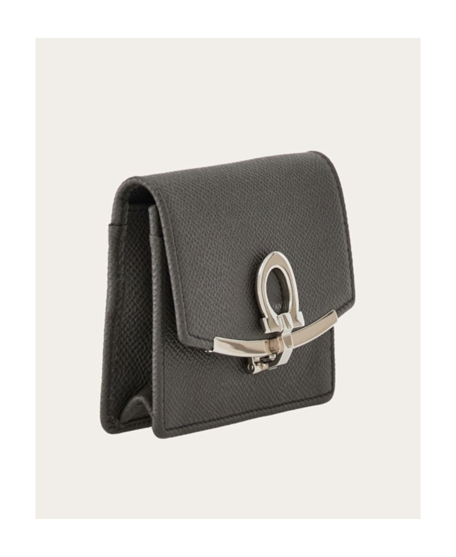 Ferragamo Gancini Card Package In Black