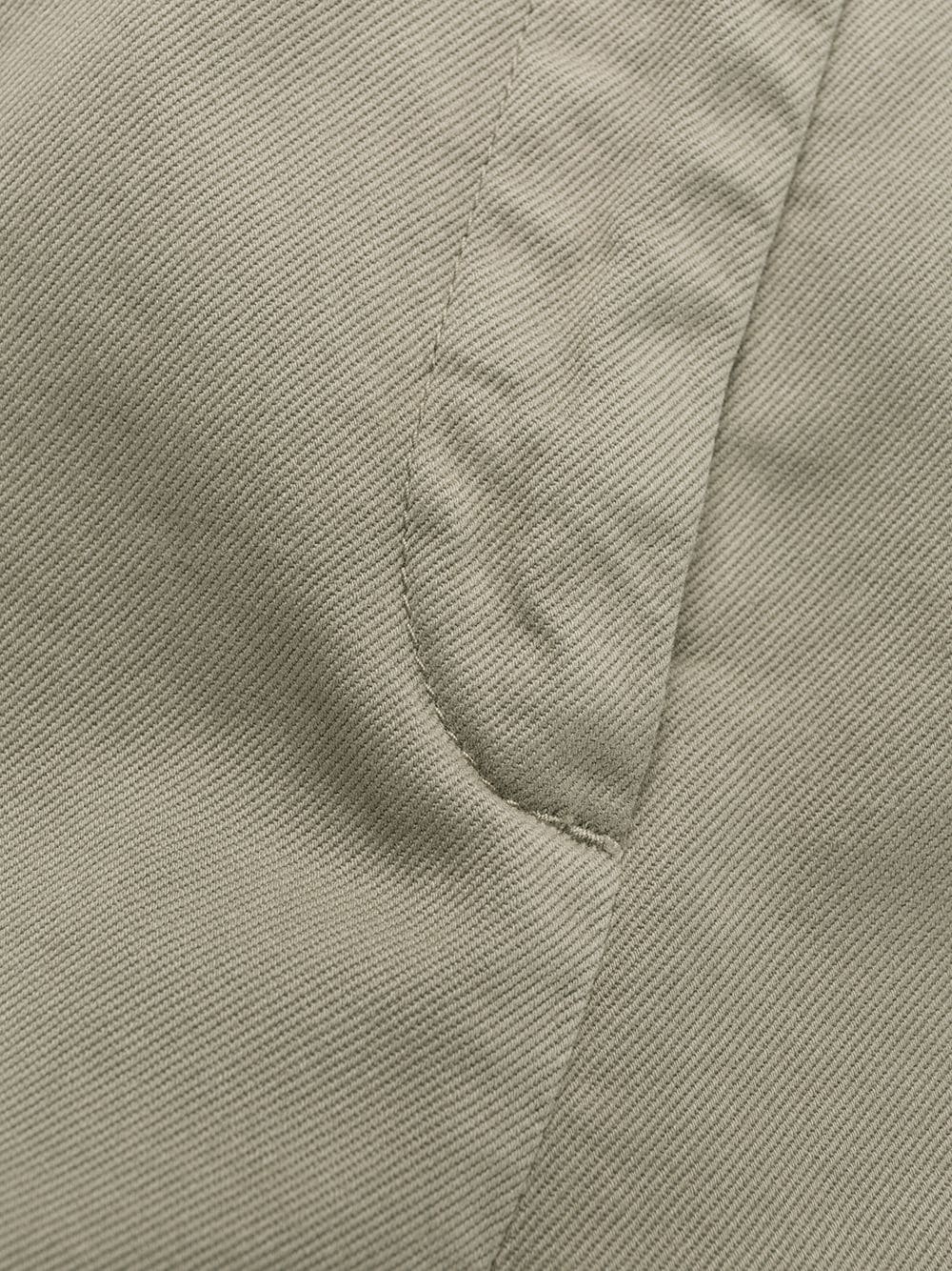 Aspesi Low-waist Flared Trousers In Green