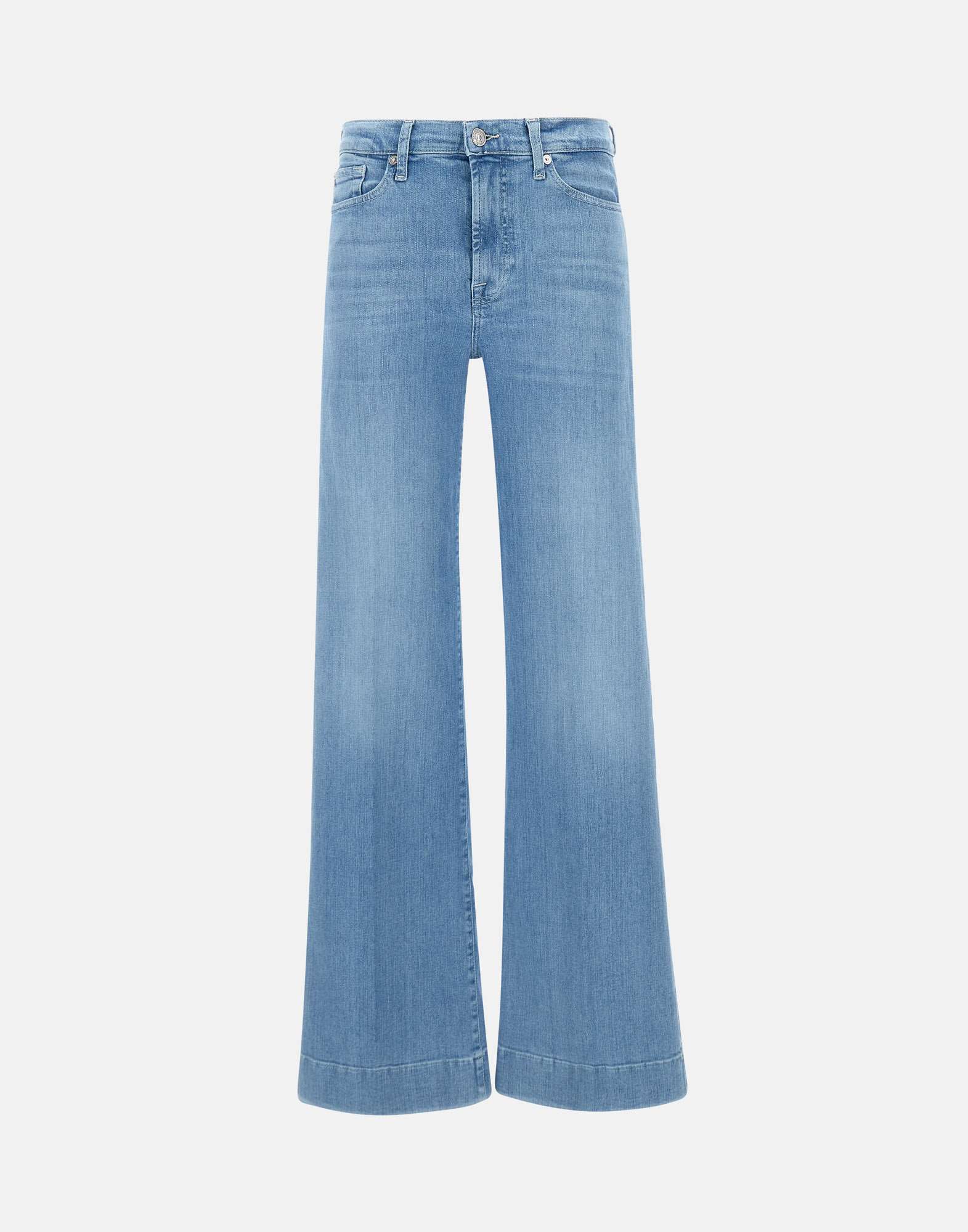 7 For All Mankind Flare Jeans In Blue