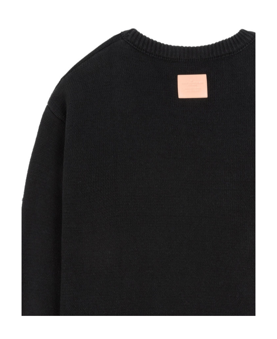 Charlie Luciano Black Long-sleeved Pullover In Black