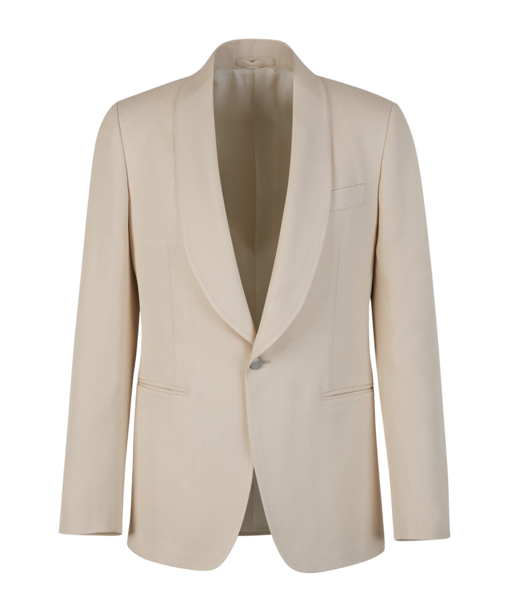 Lardini Buttoned Single-breasted Blazer In Nude