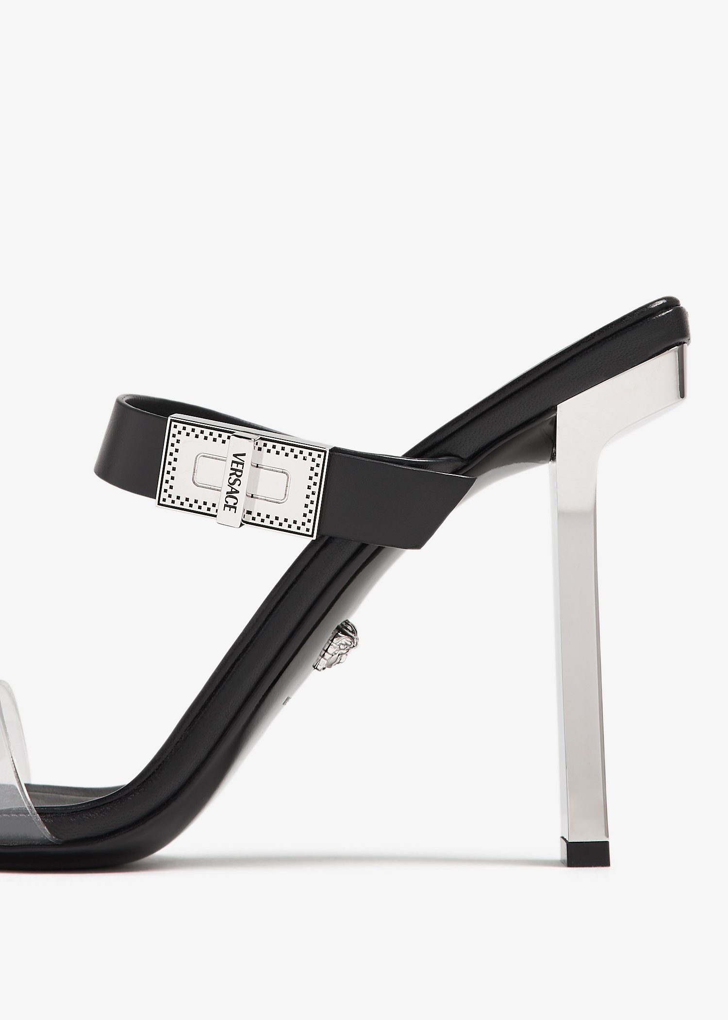 Versace Sandals In Black