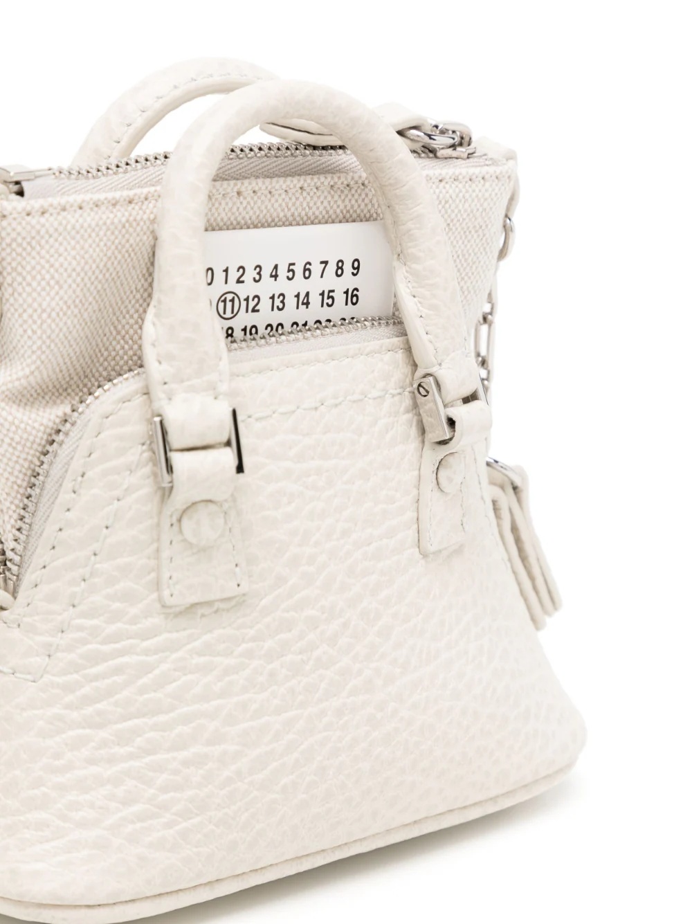 Maison Margiela 5ac Classique Mini Bag In Gray