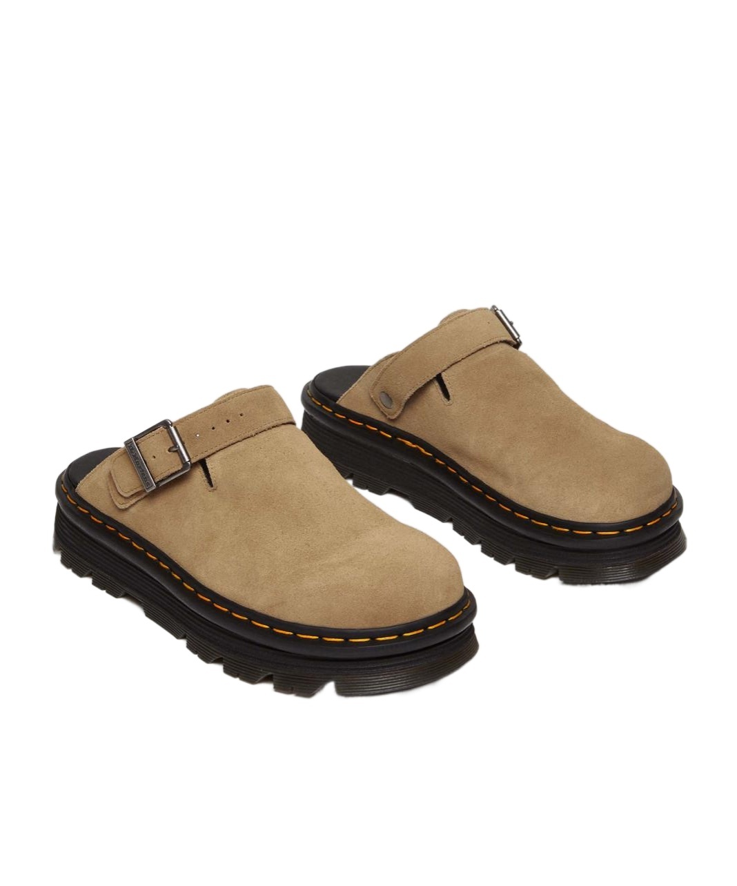 Dr. Martens' Nartilla Suede Sandals In Black