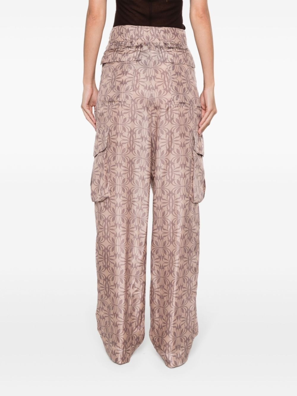 Dries Van Noten Belt-loop Casual Pants In Nude