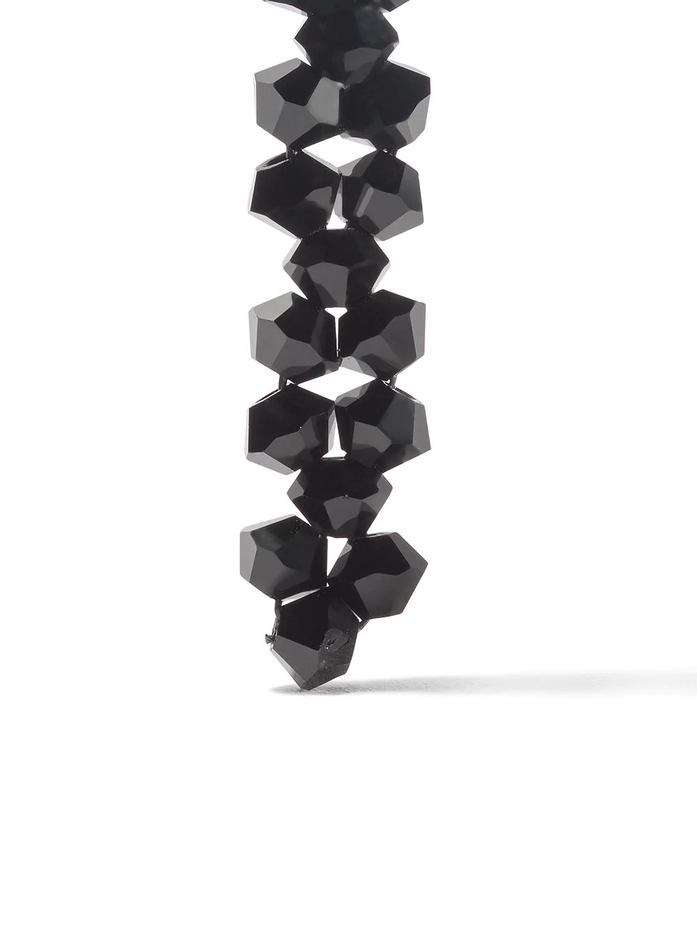 Simone Rocha Bead-emellished Drop Earrings In Black