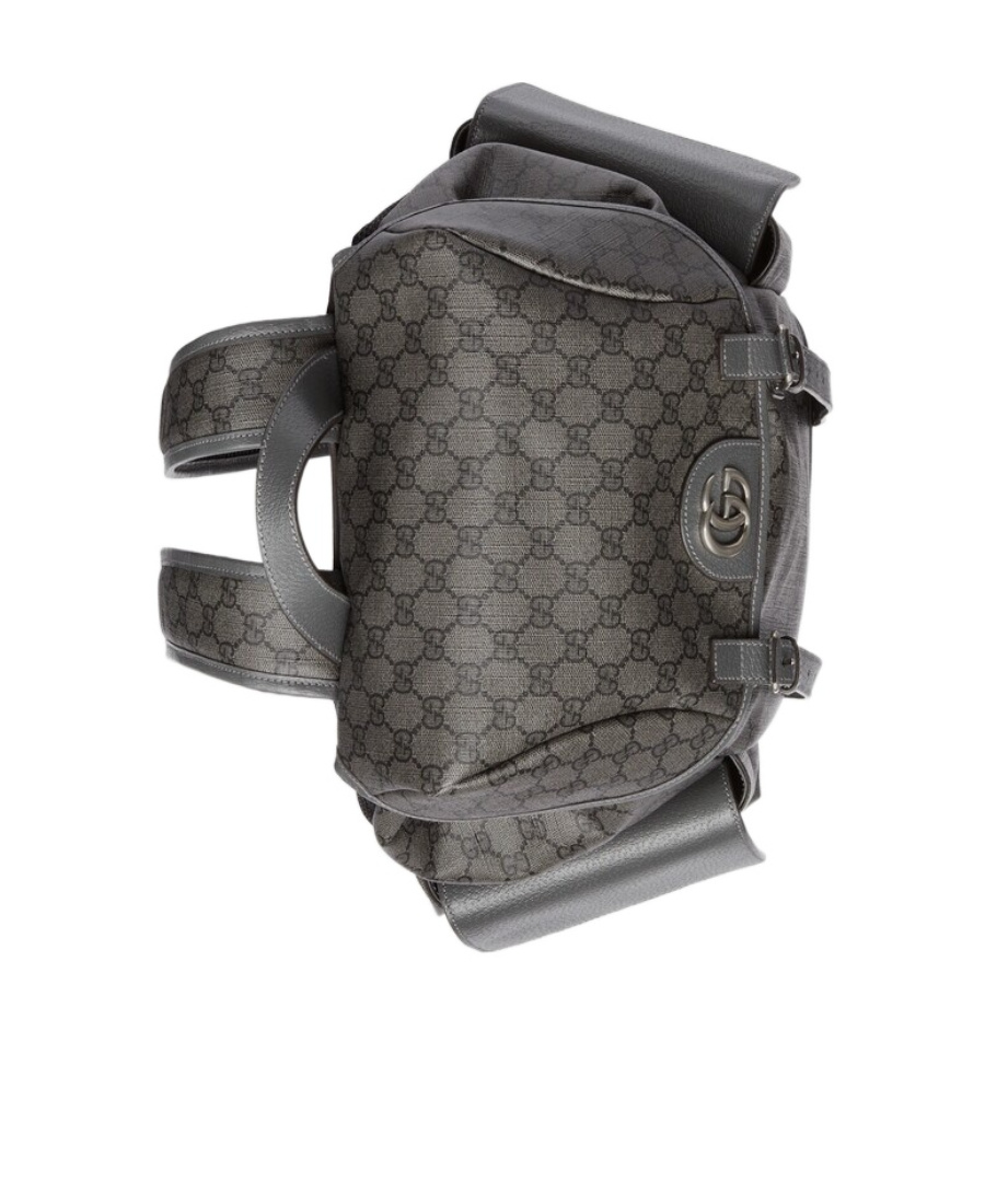 Gucci Ophidia Gg Medium Backpack In Gray