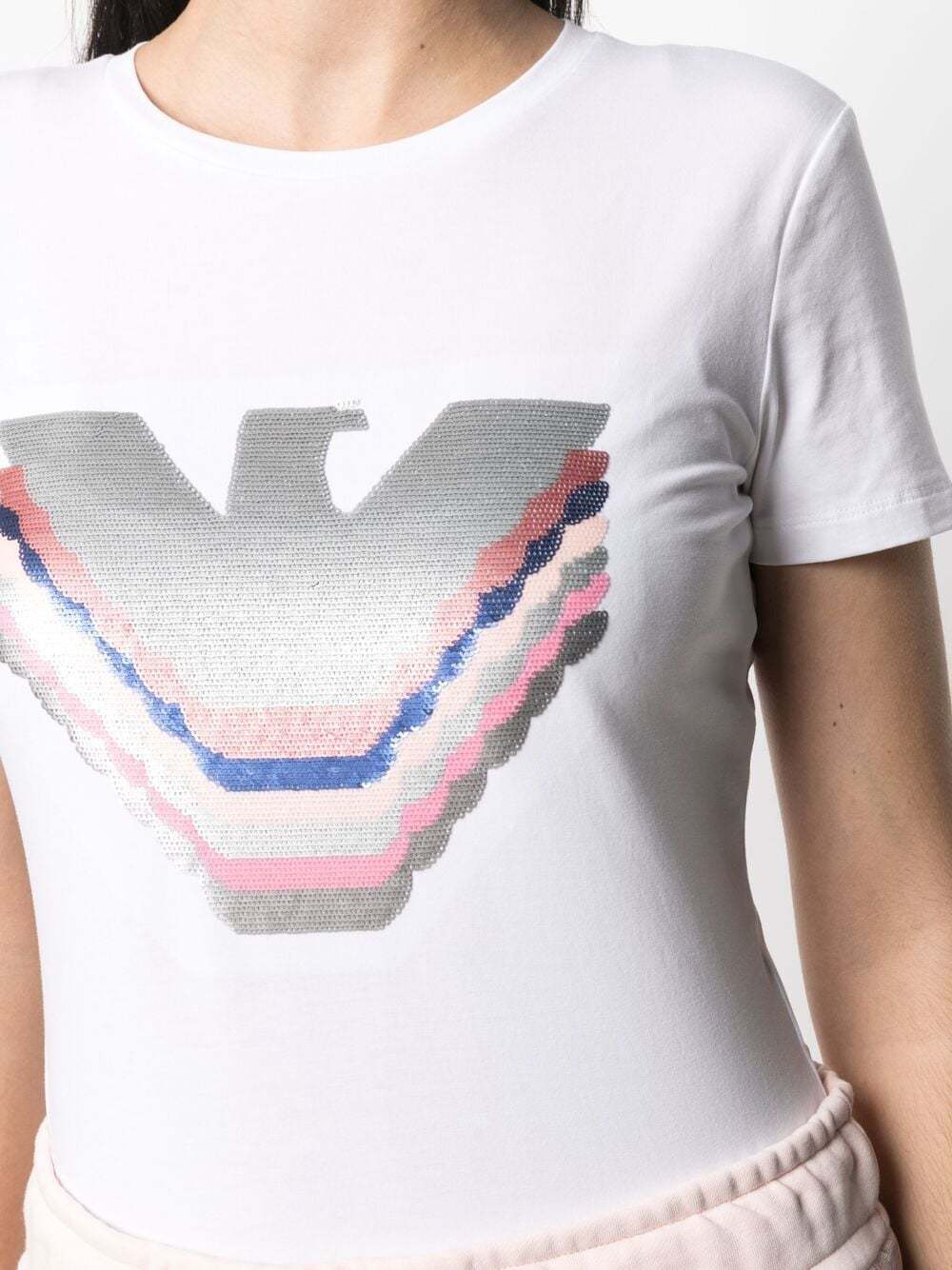 EMPORIO ARMANI LOGO-PRINTED T-SHIRT 