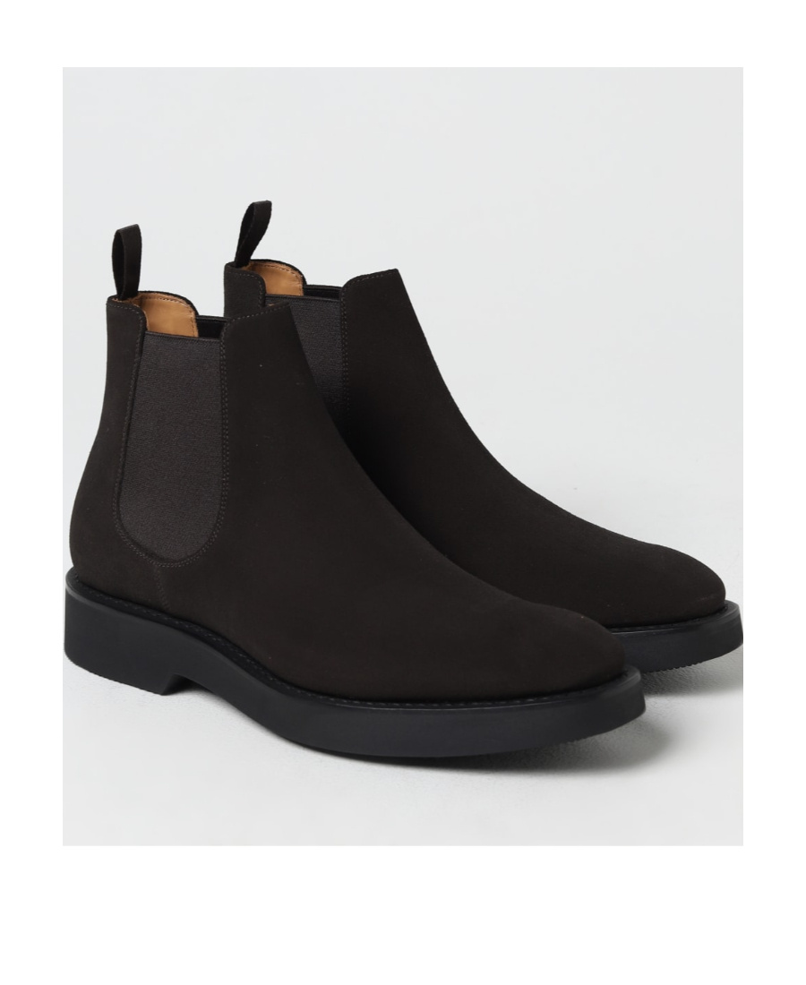 Church's Loose And Tight Round-headed Short Boots In Black