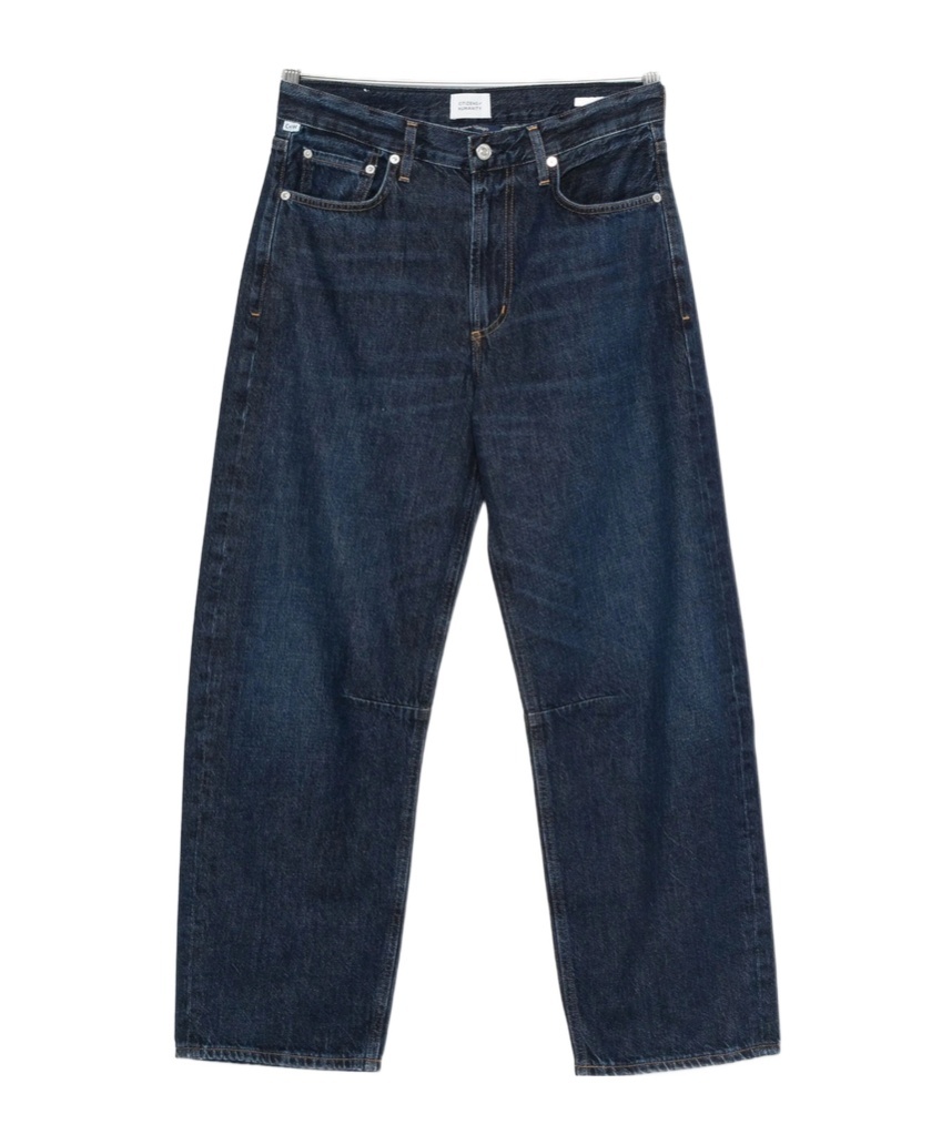 Citizen Of Humanity Button-fastening Wide-leg Jeans In Blue