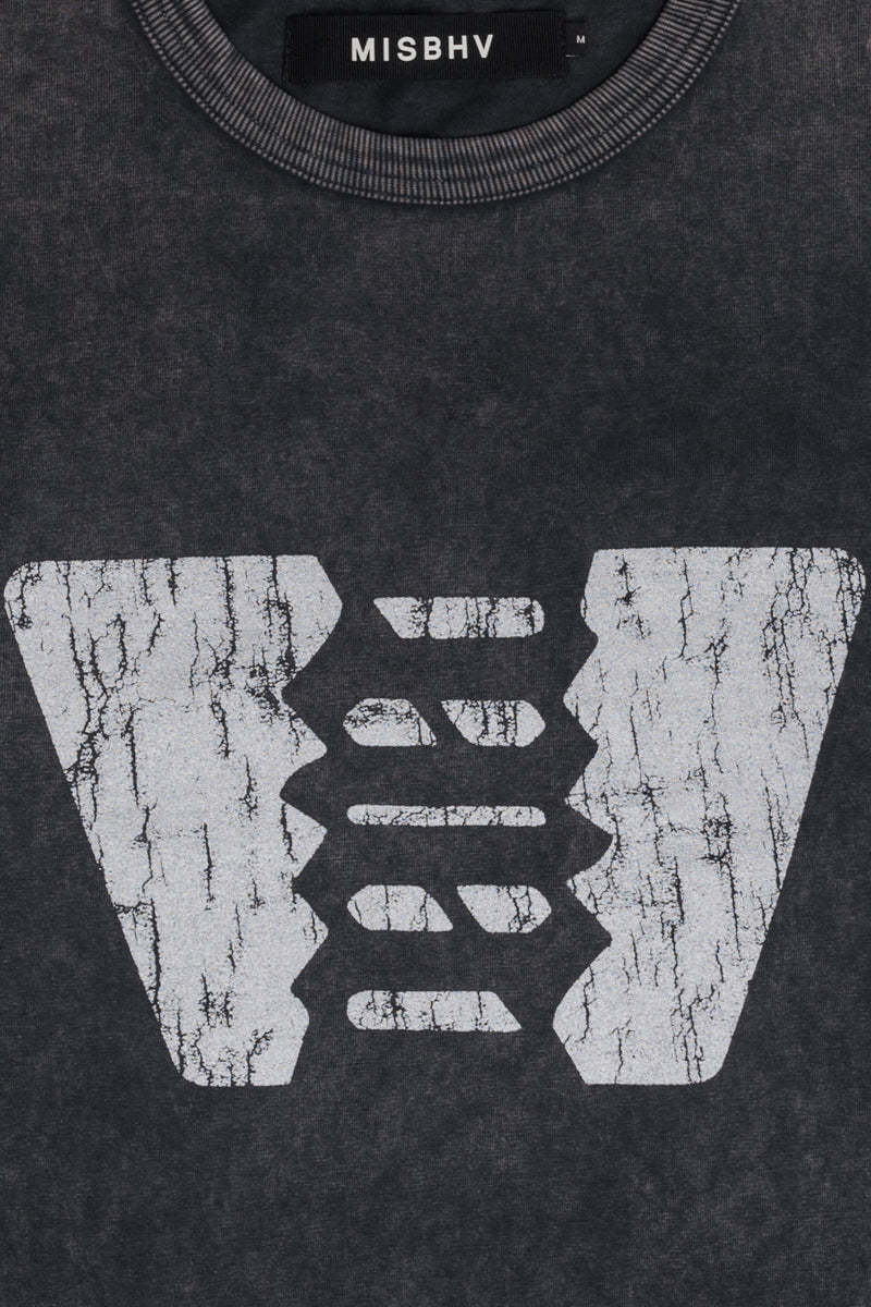 Misbhv Short-sleeved T-shirt In Black