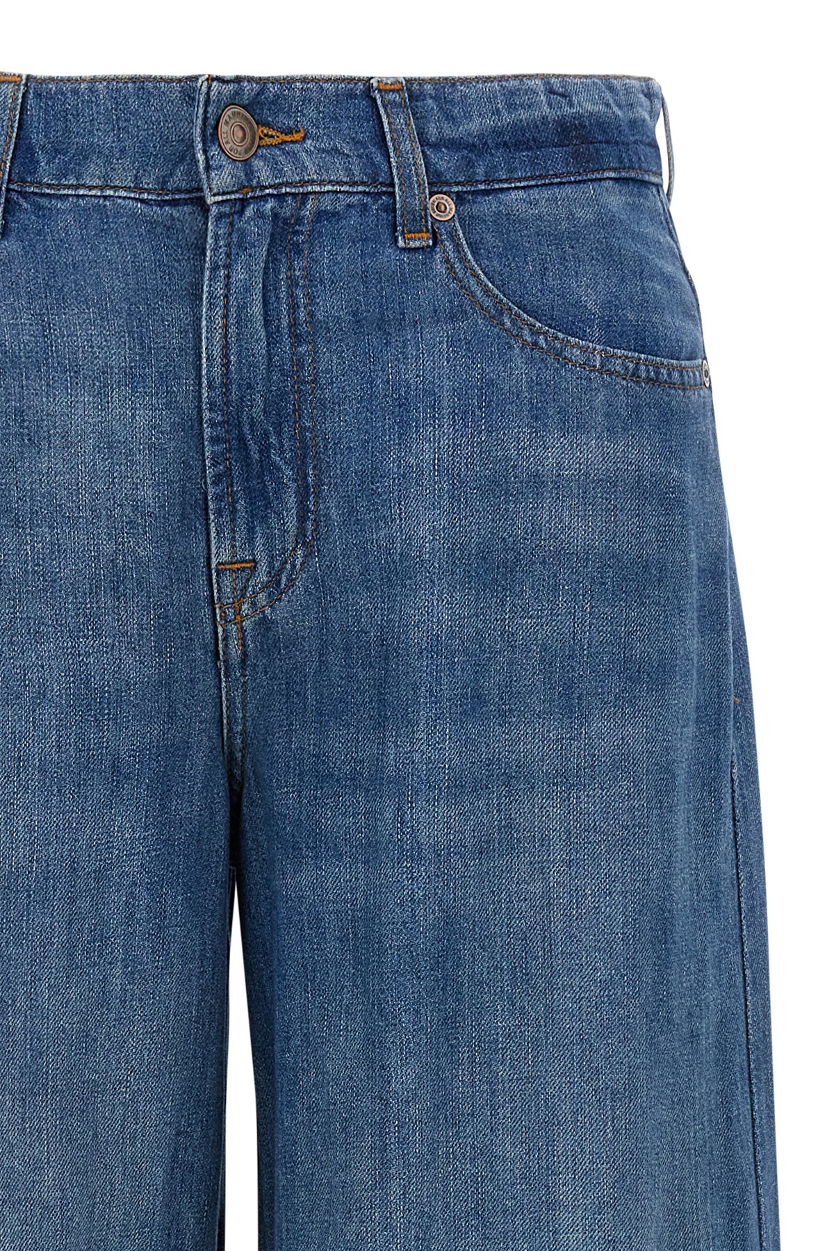7 For All Mankind Willow Wide-leg Jeans In Blue