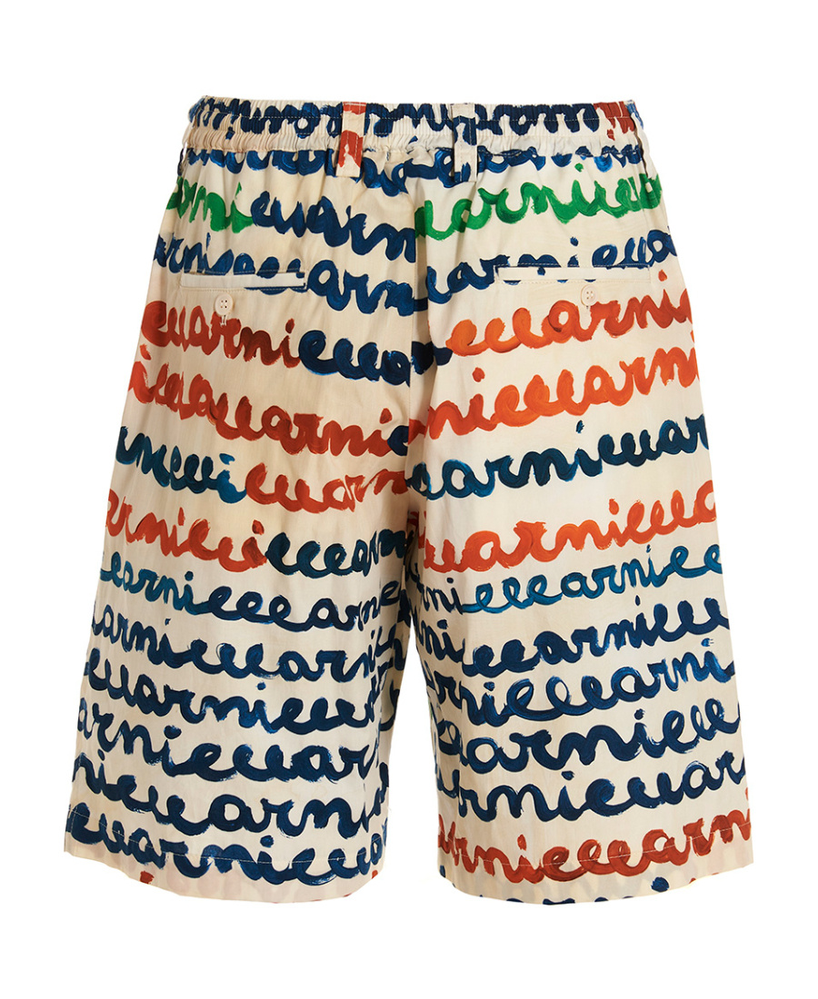 Shop Marni All-over Print Shorts In Multicolor