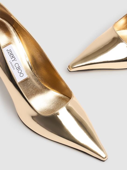 Jimmy Choo Pointed High Heels In Gold