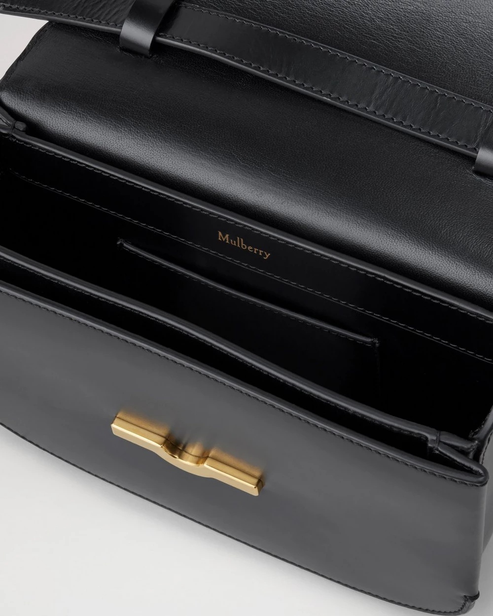Mulberry Pimlico Leather Satchel Bag In Black