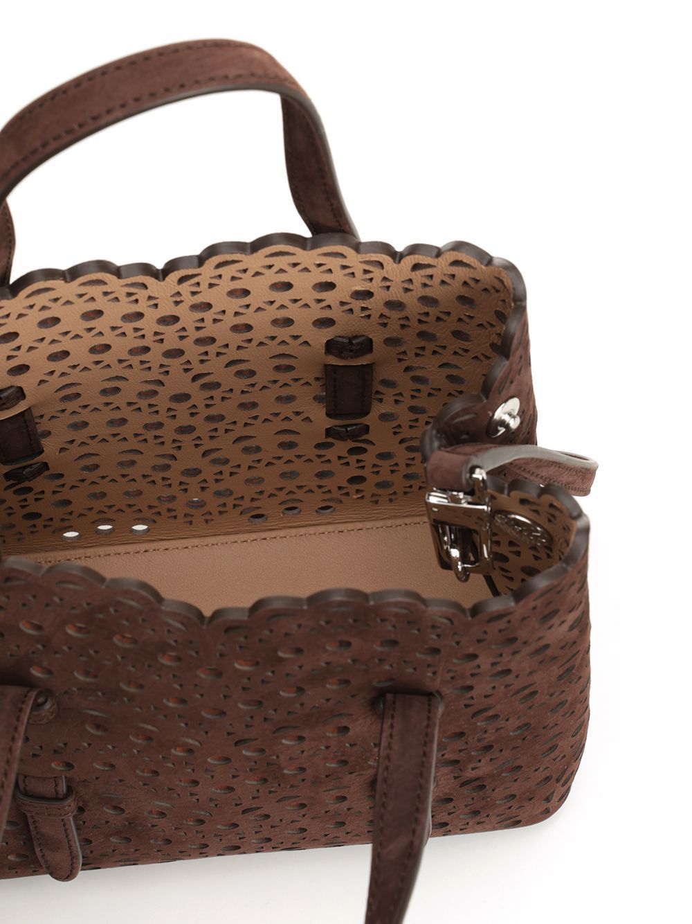 Alaïa 'mina 20' Perforated Bag