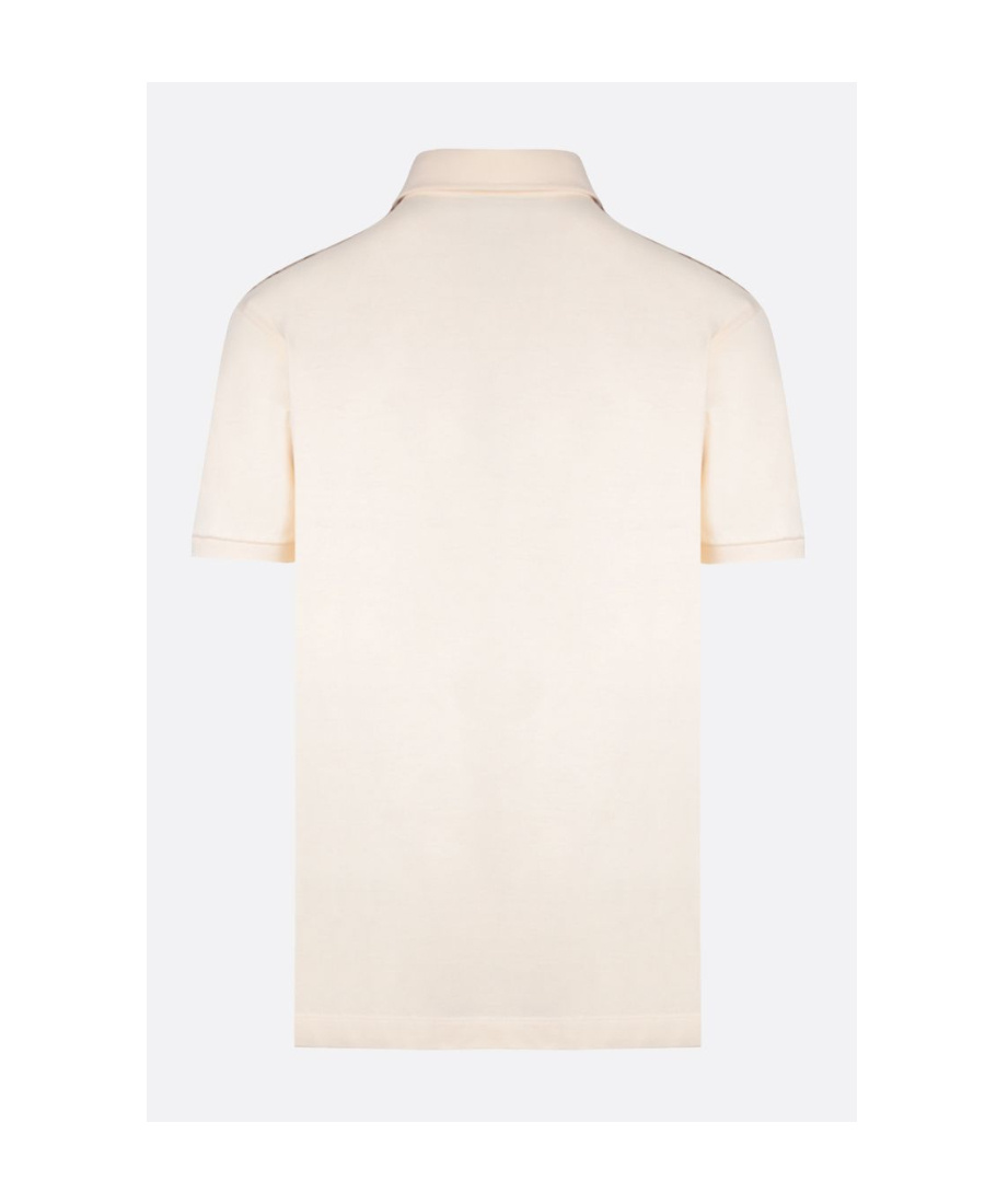 Gucci Maxi Gg Monogram Polo Shirt In Brown