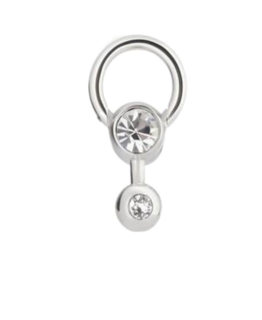 Balenciaga Orecchini Force Ball In Argento