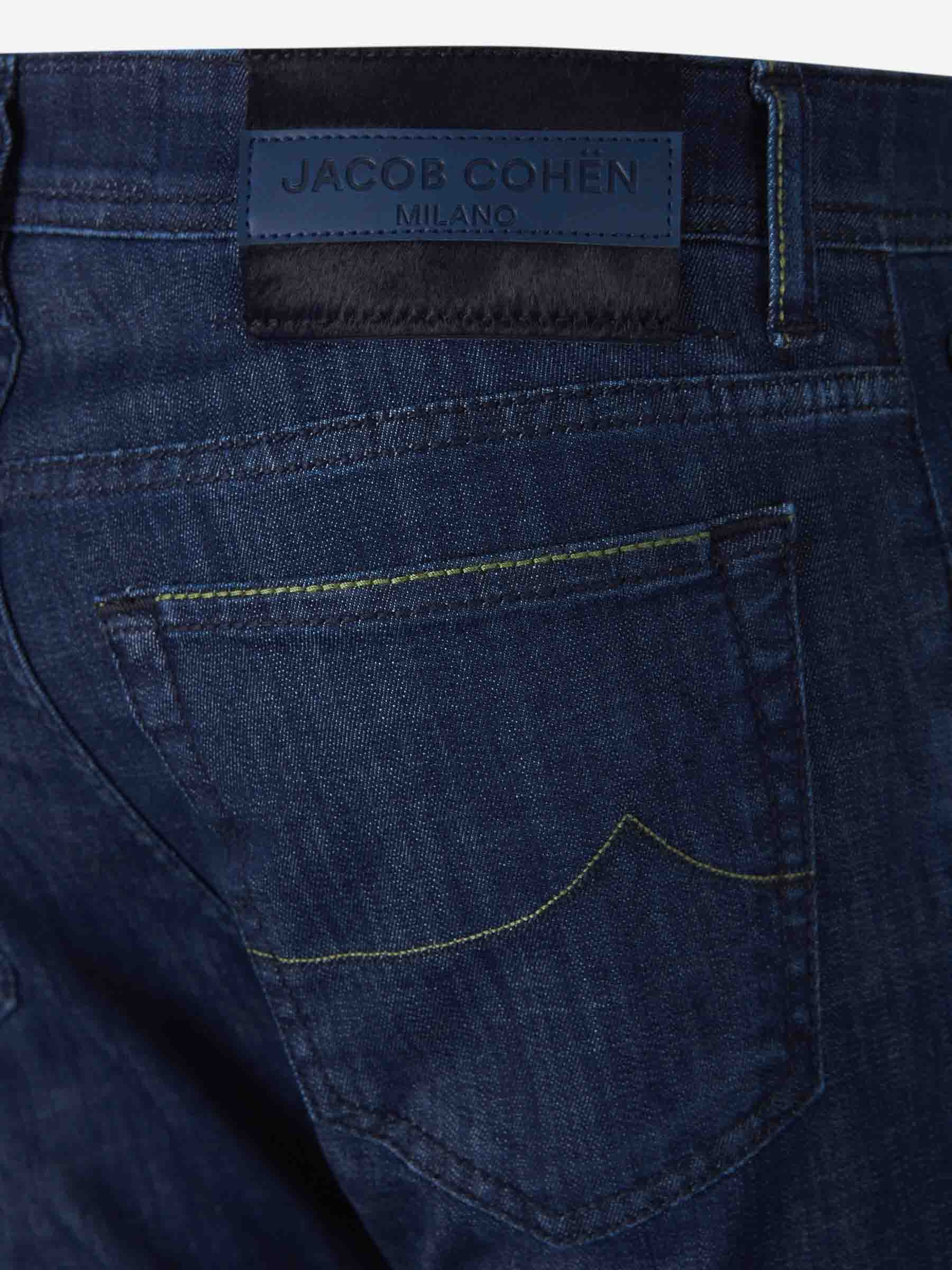 JACOB COHEN BELT-LOOP JEANS