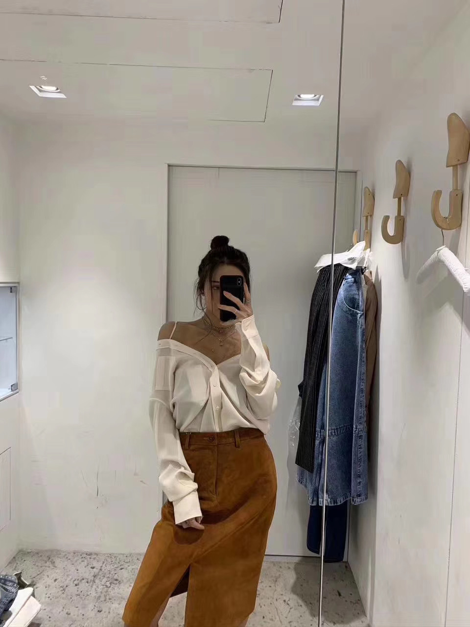 Maison Margiela Classic Plain Shirt In White