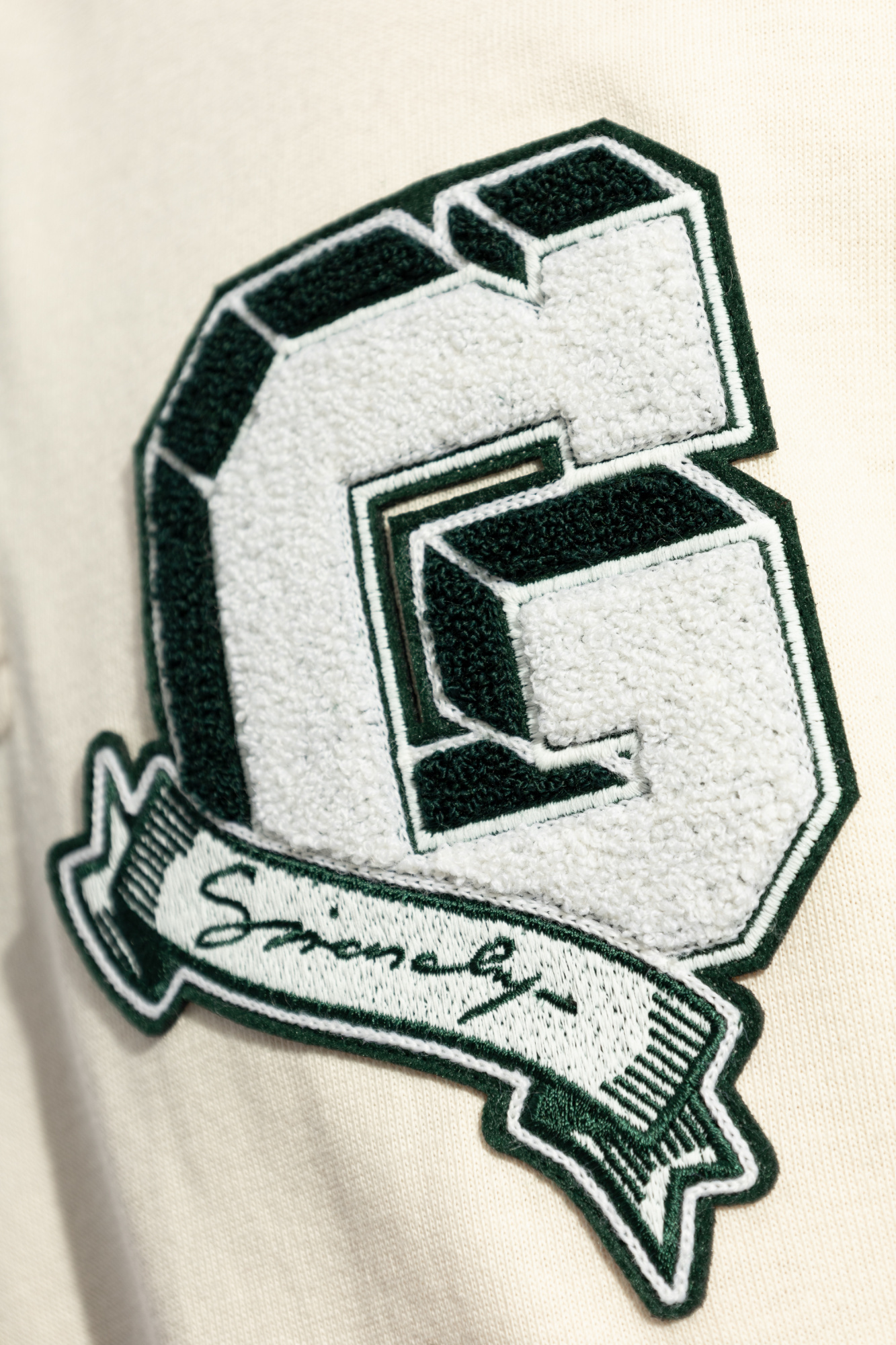 Givenchy College Cotton Long-sleeved Polo Shirt In White