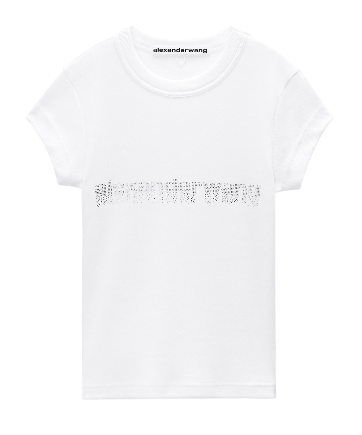 Alexander Wang Logo-embellished Crewneck T-shirt In White