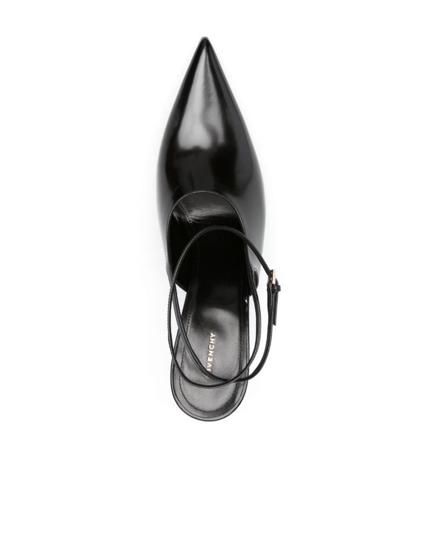 Givenchy Sleek Slingback Pumps With Pointed Design In Black