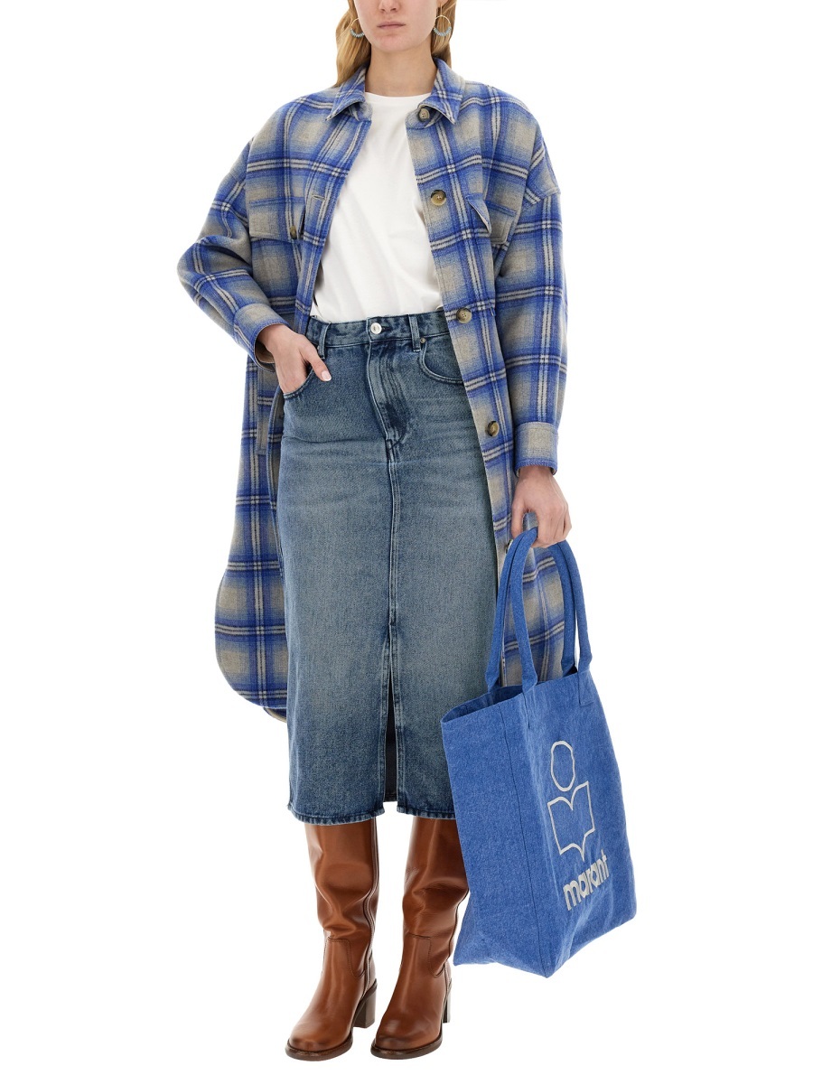Isabel Marant Midi-length Tilaur In Blue