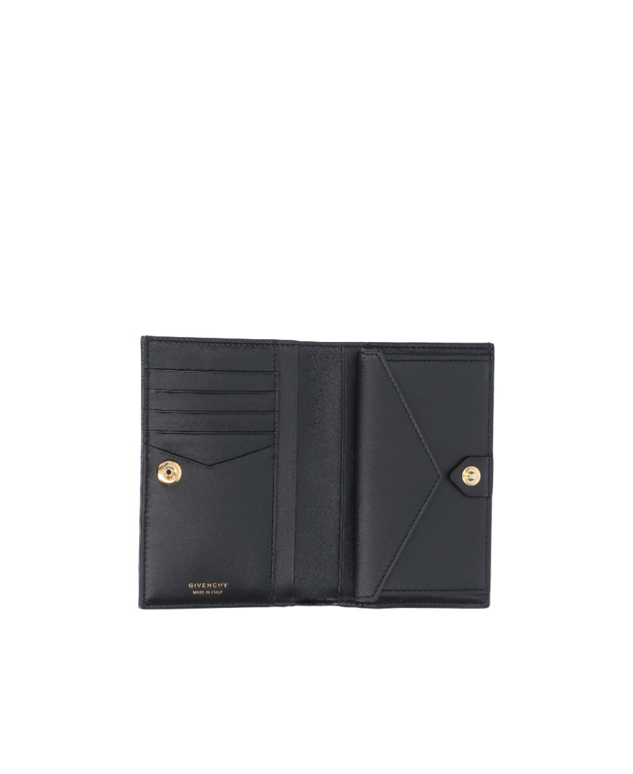 Givenchy G Cut Bifold 4g Wallet In Black
