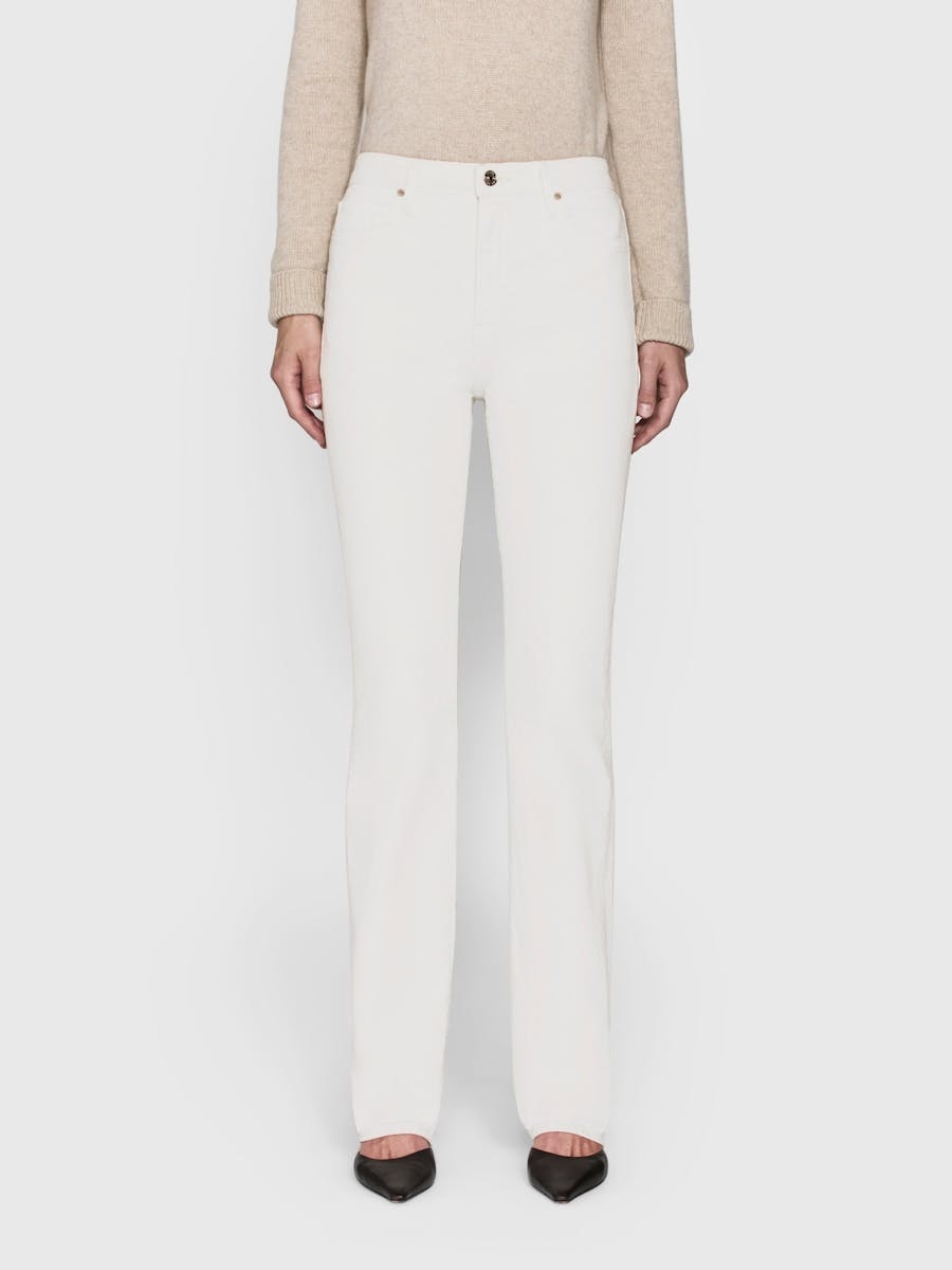 Frame Multi-pocket Jeans In White