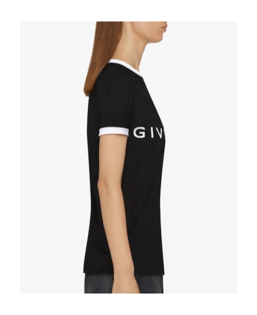 Givenchy Cotton T-shirt In Black