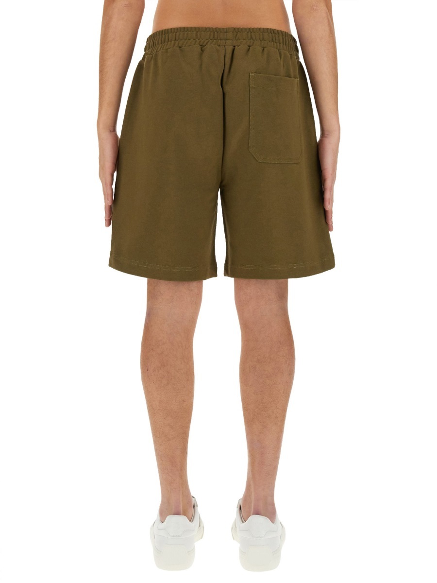 Helmut Lang Logo-print Cotton Shorts
