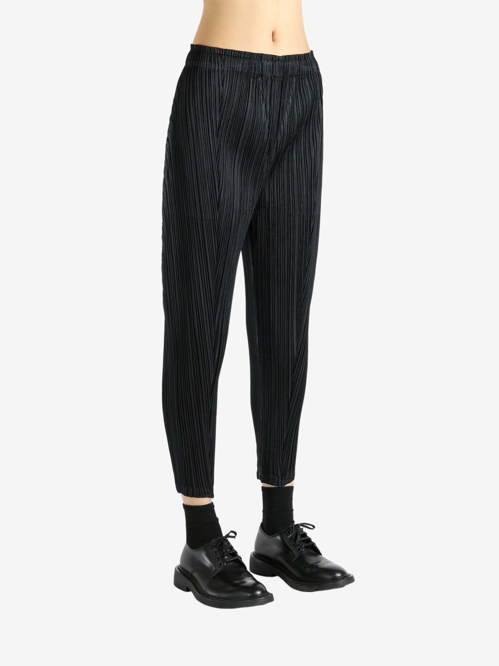 Issey Miyake Thicker Bottoms 2 In Black