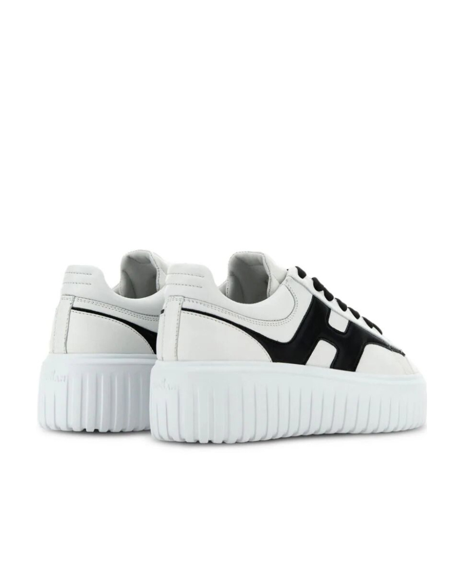 Hogan Nappa Leather Sneakers With Extralight Eva Sole In White